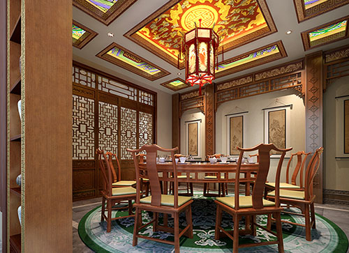 安阳中式古典风格家居装修设计效果图
